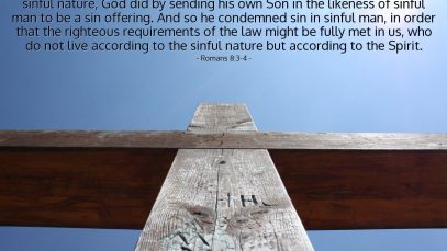 Romans 8:3-4