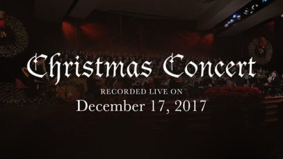 Grace Community Church Christmas Concert 2017